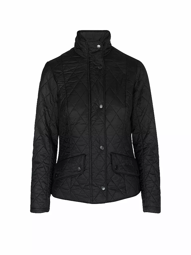 BARBOUR | Giacca trapuntata FLYWEIGHT CAVALRY | Nero