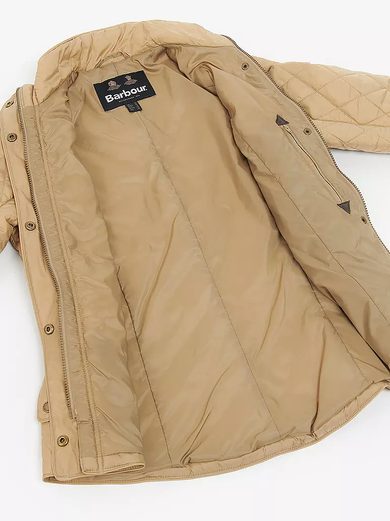 BARBOUR | Giacca trapuntata FLYWEIGHT CAVALRY | Beige