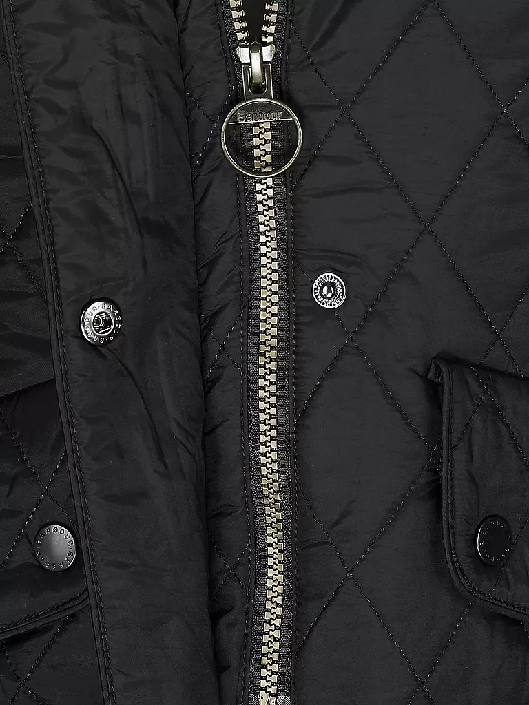BARBOUR | Giacca trapuntata FLYWEIGHT CAVALRY | Nero