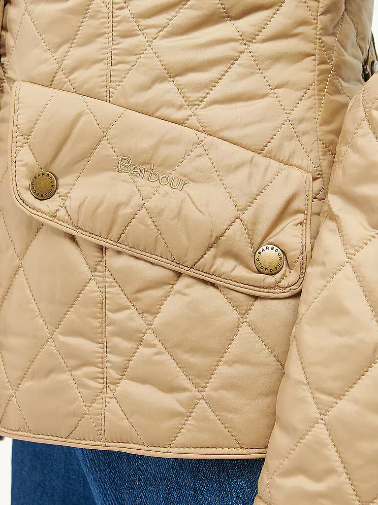 BARBOUR | Giacca trapuntata FLYWEIGHT CAVALRY | Beige
