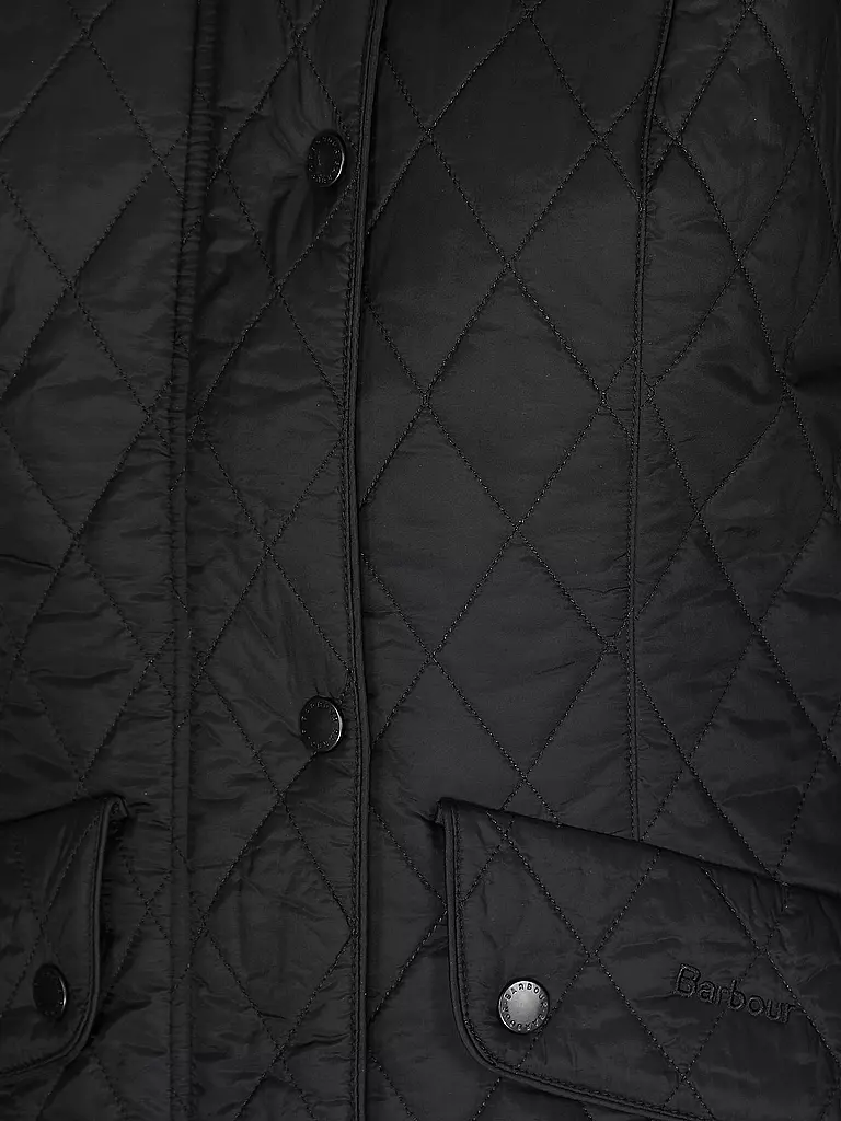 BARBOUR | Giacca trapuntata FLYWEIGHT CAVALRY | Nero