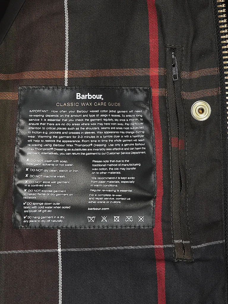 BARBOUR | Giacca trapuntata leggera BEADNELL WAX JACKET |