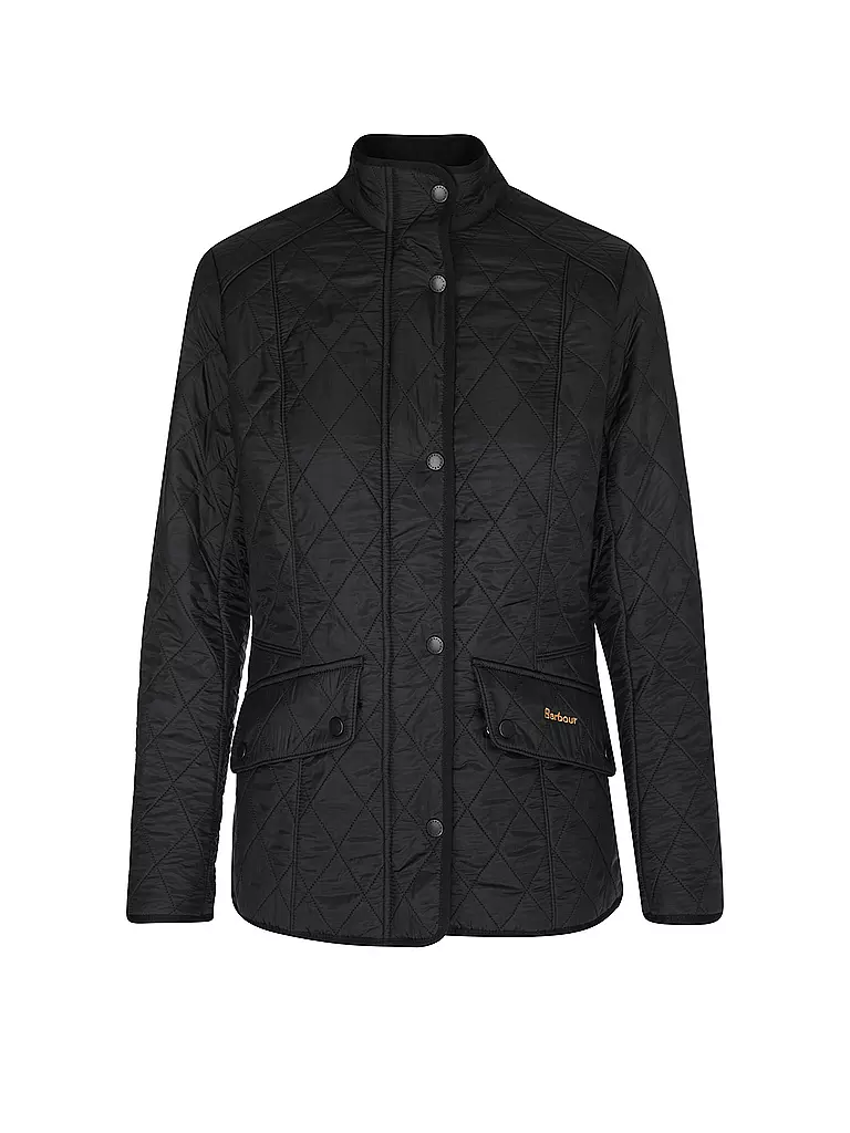 BARBOUR | Giacca trapuntata leggera CAVALRY POLARQULIT | Nero