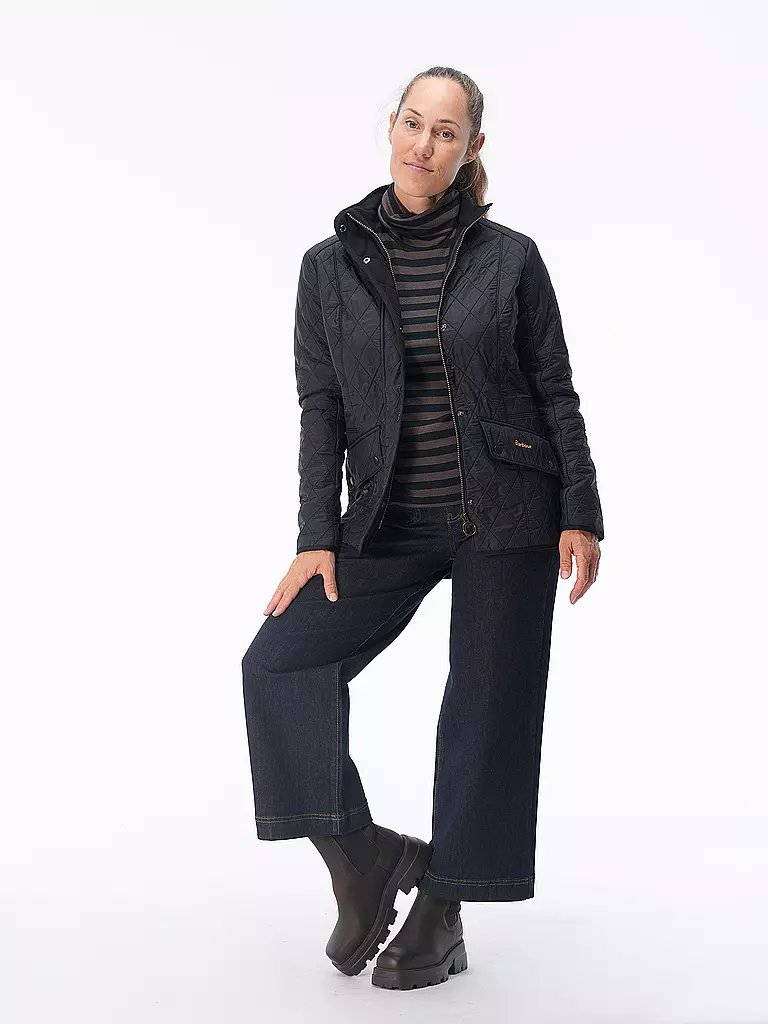 BARBOUR | Giacca trapuntata leggera CAVALRY POLARQULIT | Nero