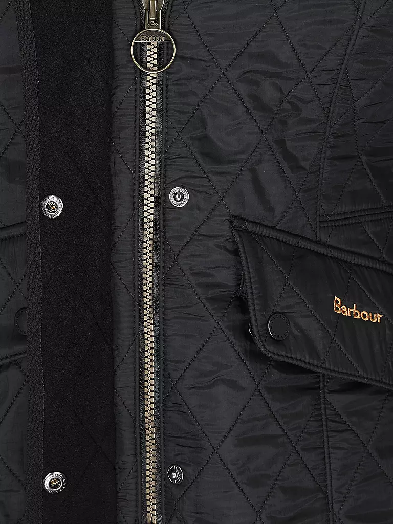 BARBOUR | Giacca trapuntata leggera CAVALRY POLARQULIT | Nero