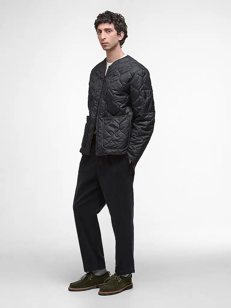 BARBOUR | Giacca trapuntata leggera LIDDESDALE | Nero