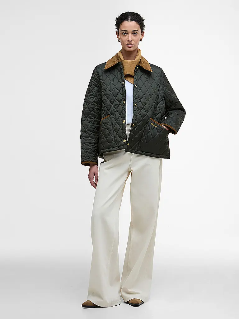 BARBOUR | Giacca trapuntata leggera LIDDESDALE | Oliva