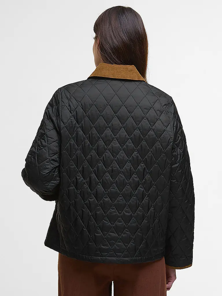 BARBOUR | Giacca trapuntata leggera LIDDESDALE | Nero