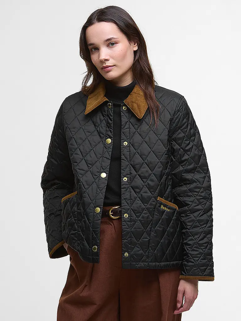 BARBOUR | Giacca trapuntata leggera LIDDESDALE | Nero