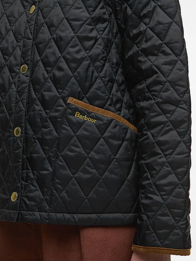 BARBOUR | Giacca trapuntata leggera LIDDESDALE | Nero