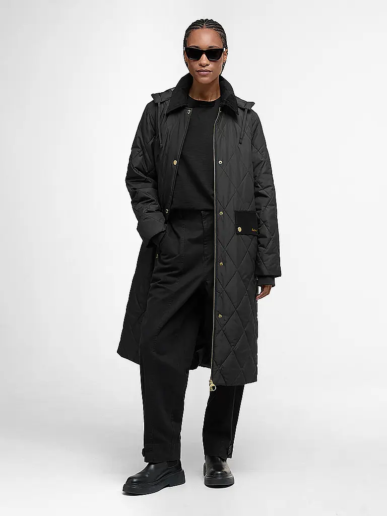 BARBOUR | Giacca trapuntata leggera MEREDITH | Nero