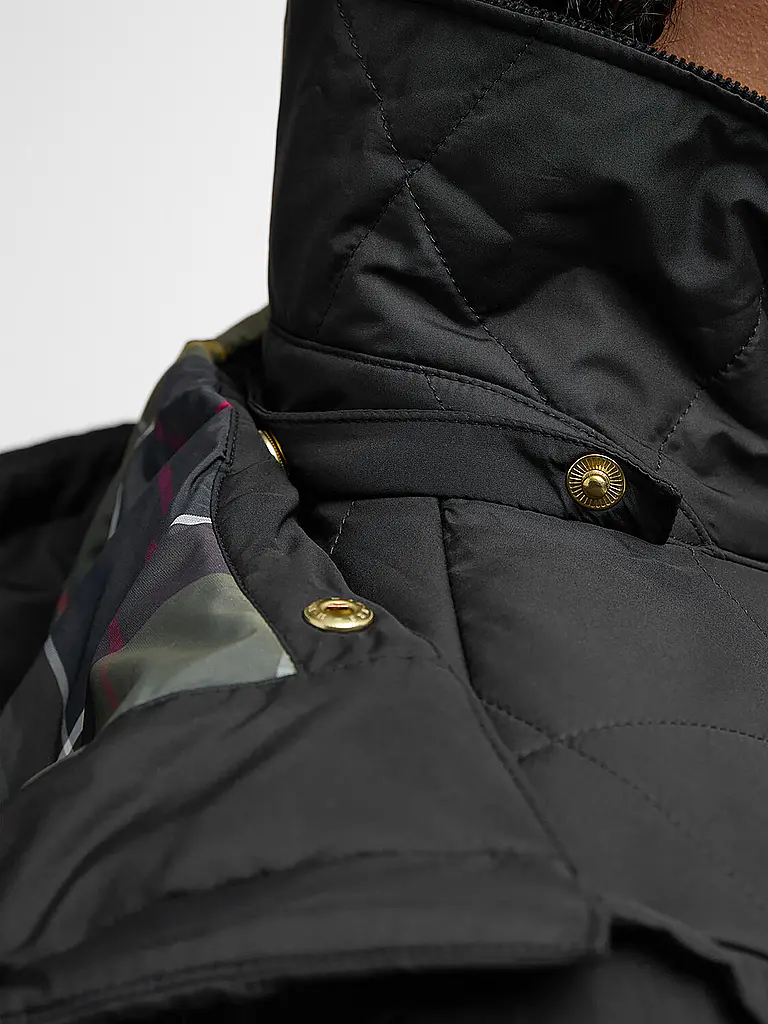 BARBOUR | Giacca trapuntata leggera MEREDITH | Nero