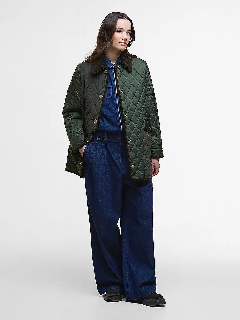 BARBOUR | Giacca trapuntata leggera MERYL | Oliva