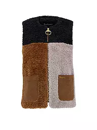 BARBOUR | Gilet in pelliccia sintetica CATHY | Crema