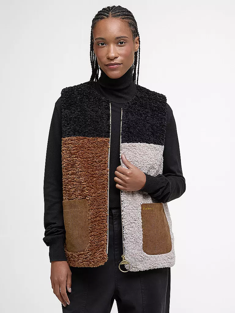 BARBOUR | Gilet in pelliccia sintetica CATHY | 
