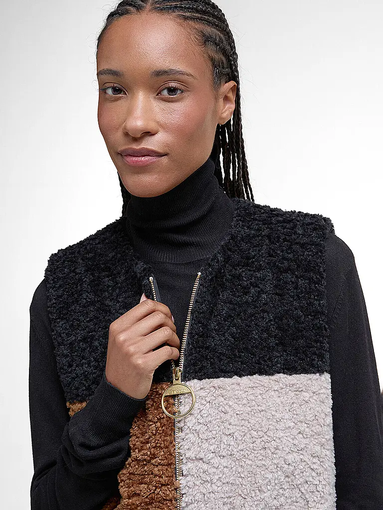 BARBOUR | Gilet in pelliccia sintetica CATHY | Beige
