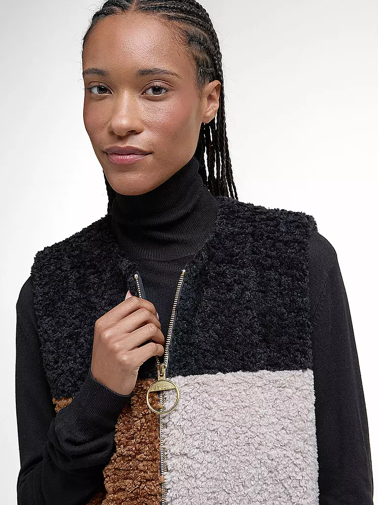 BARBOUR | Gilet in pelliccia sintetica CATHY | 
