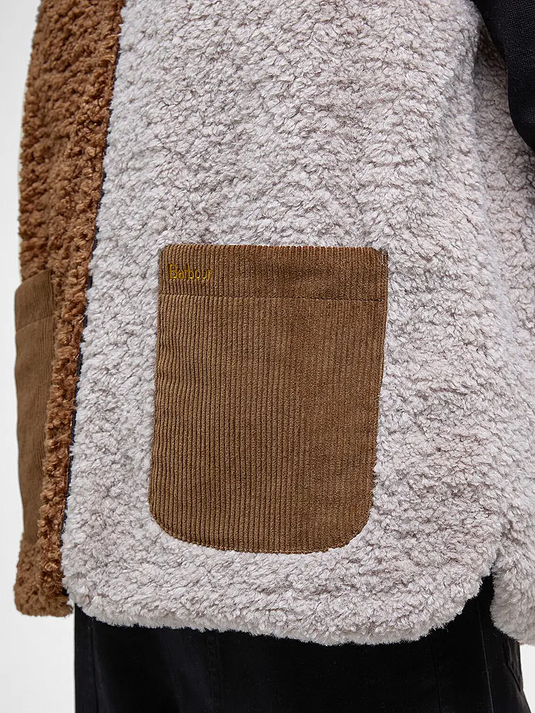BARBOUR | Gilet in pelliccia sintetica CATHY | Beige
