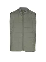 BARBOUR | Gilet trapuntato ELMSTONE | Oliva