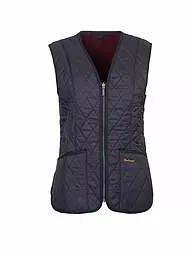 BARBOUR | Gilet trapuntato FLEECE BETTY | Blu scuro