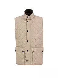 BARBOUR | Gilet trapuntato LOWERDALE | Beige