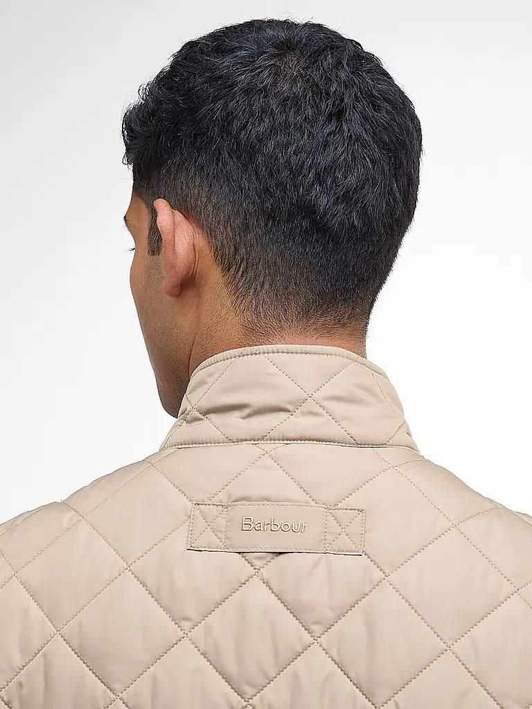 BARBOUR | Gilet trapuntato LOWERDALE | Beige