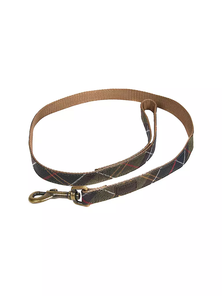 BARBOUR | Guinzaglio per cani Tartan | Oliva