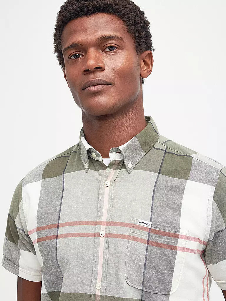 BARBOUR | Hemd DOUGLAS | Oliva