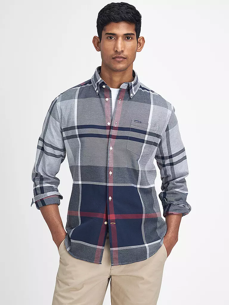 BARBOUR | Hemd DUNON | Grigio chiaro