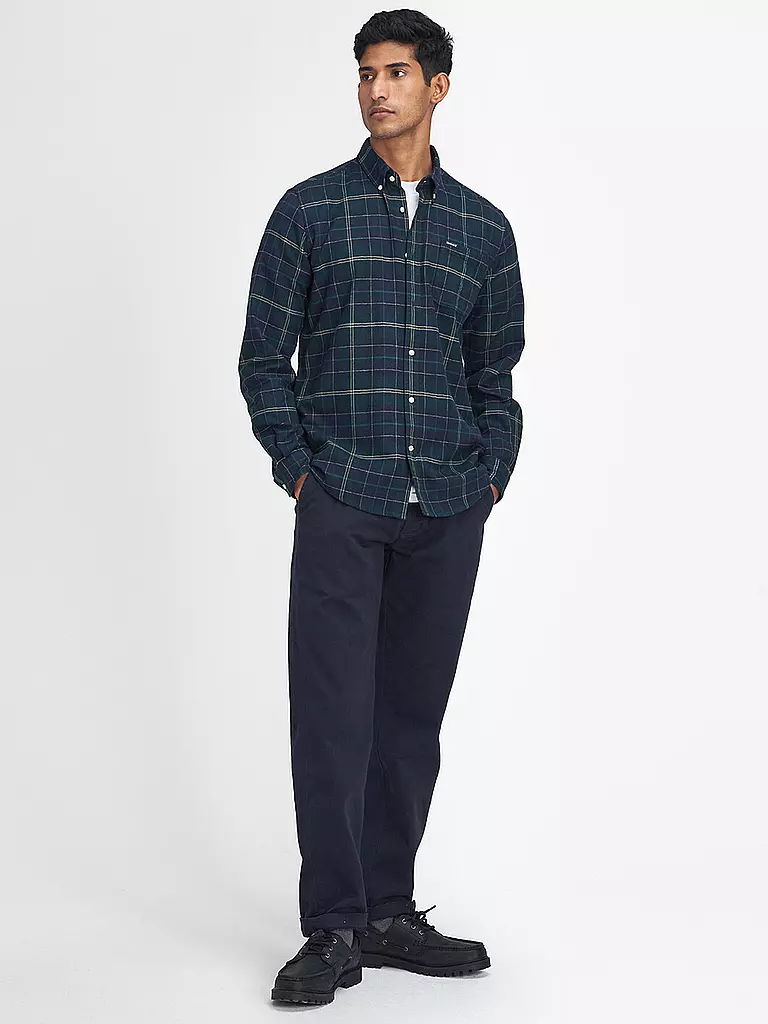 BARBOUR | Hemd KYELOCH | Blu scuro