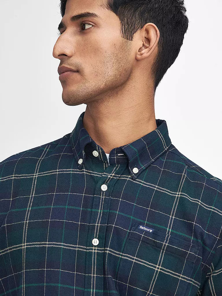 BARBOUR | Hemd KYELOCH | Blu scuro