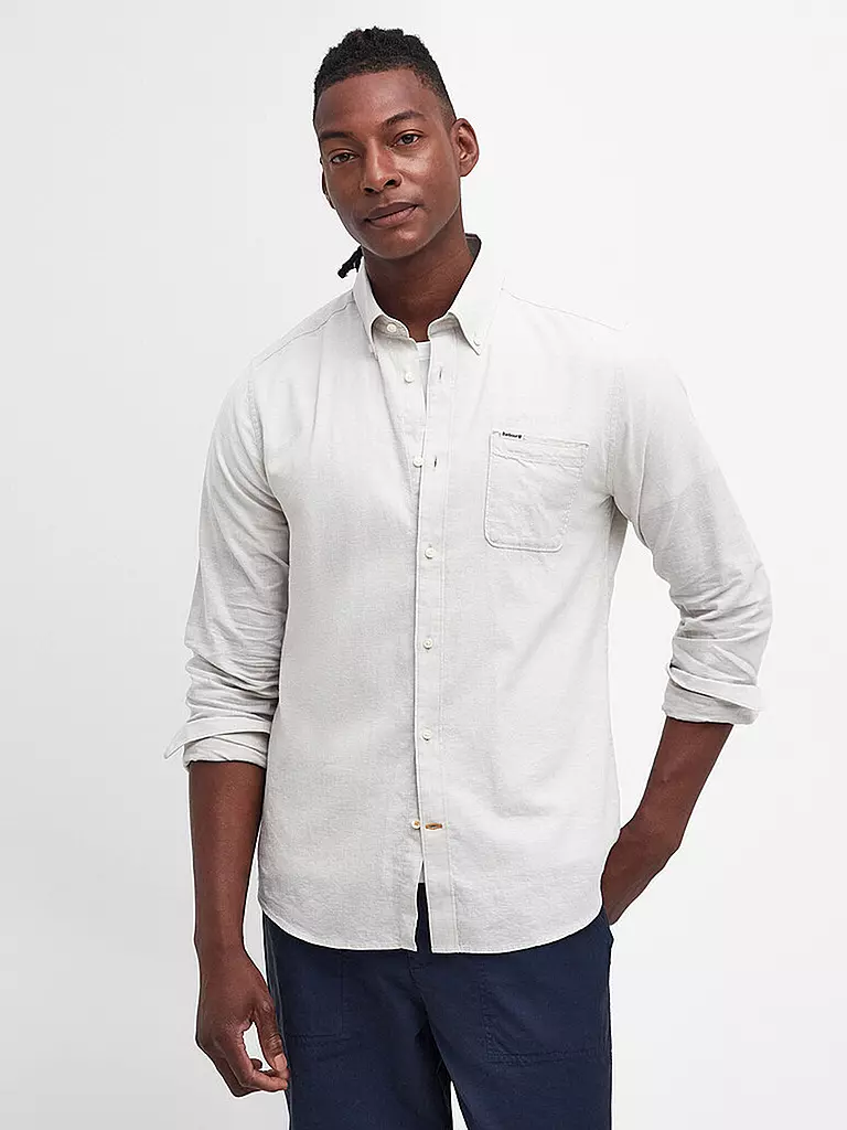 BARBOUR | Hemd NELSON | Grigio chiaro