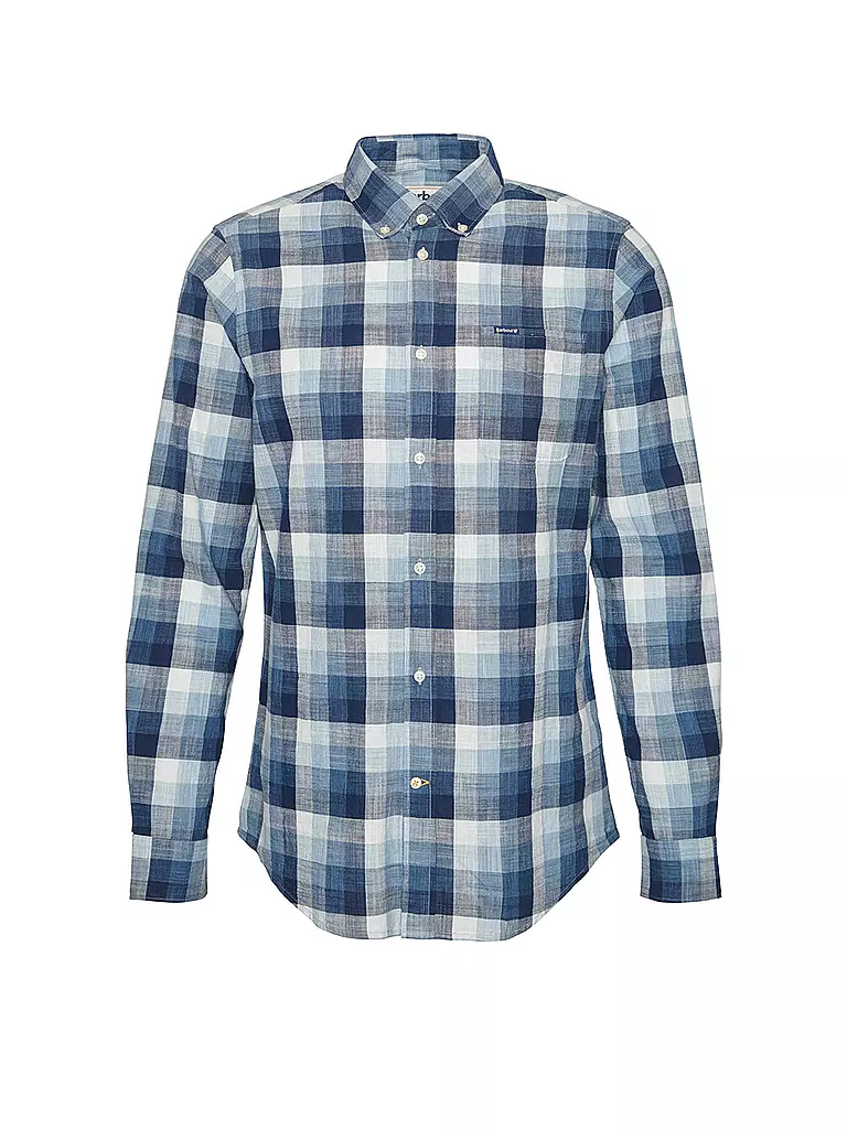 BARBOUR | Hemd Tailord Fit HILLROAD | Blu