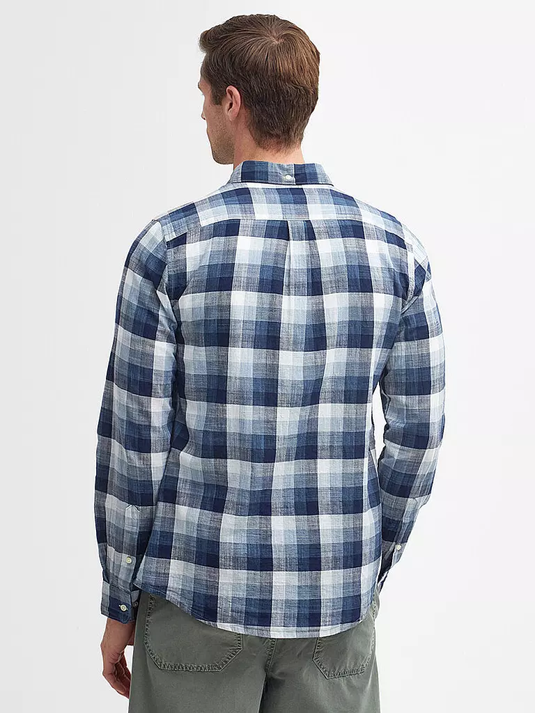 BARBOUR | Hemd Tailord Fit HILLROAD | Blu