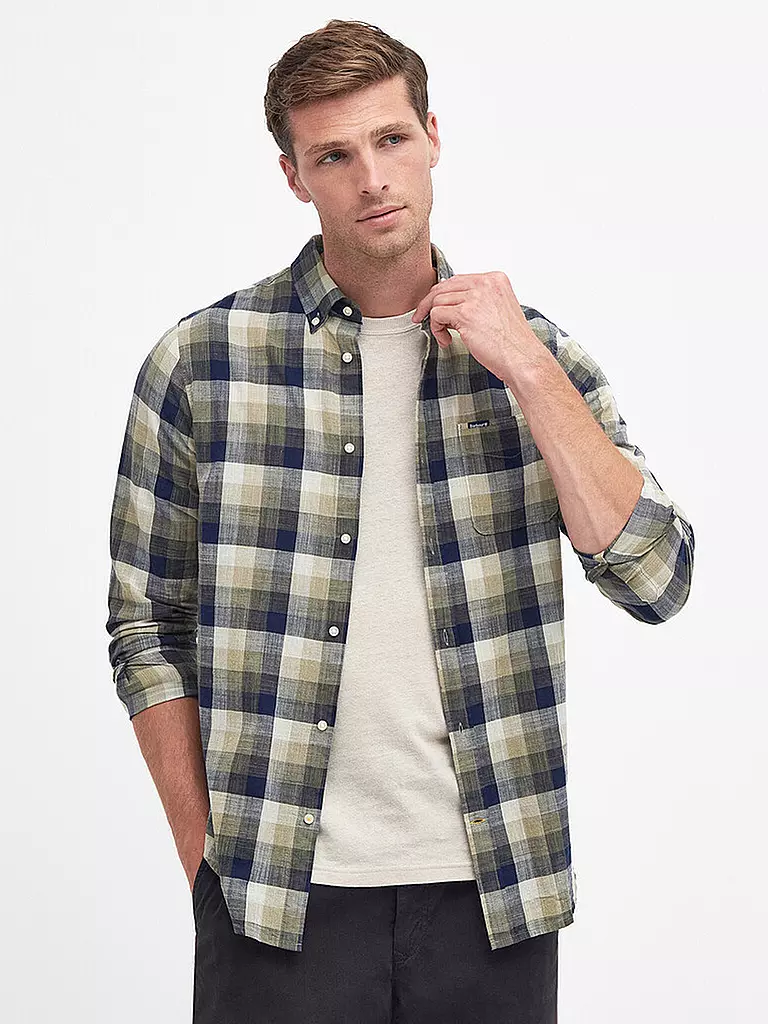 BARBOUR | Hemd Tailord Fit HILLROAD | Giallo