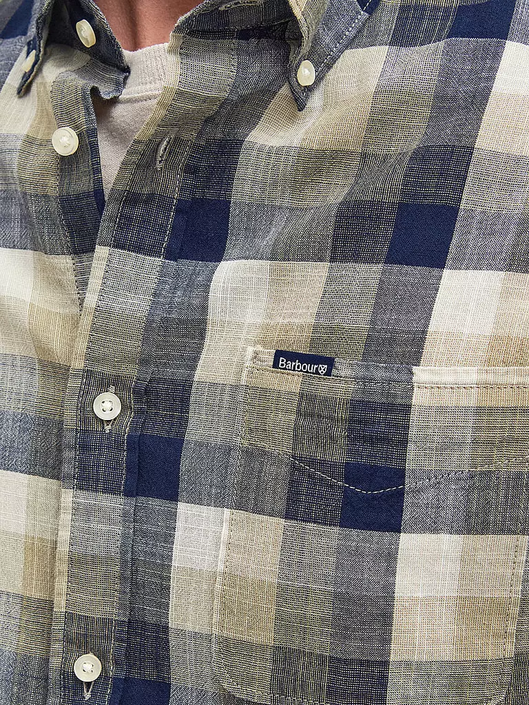 BARBOUR | Hemd Tailord Fit HILLROAD | Giallo