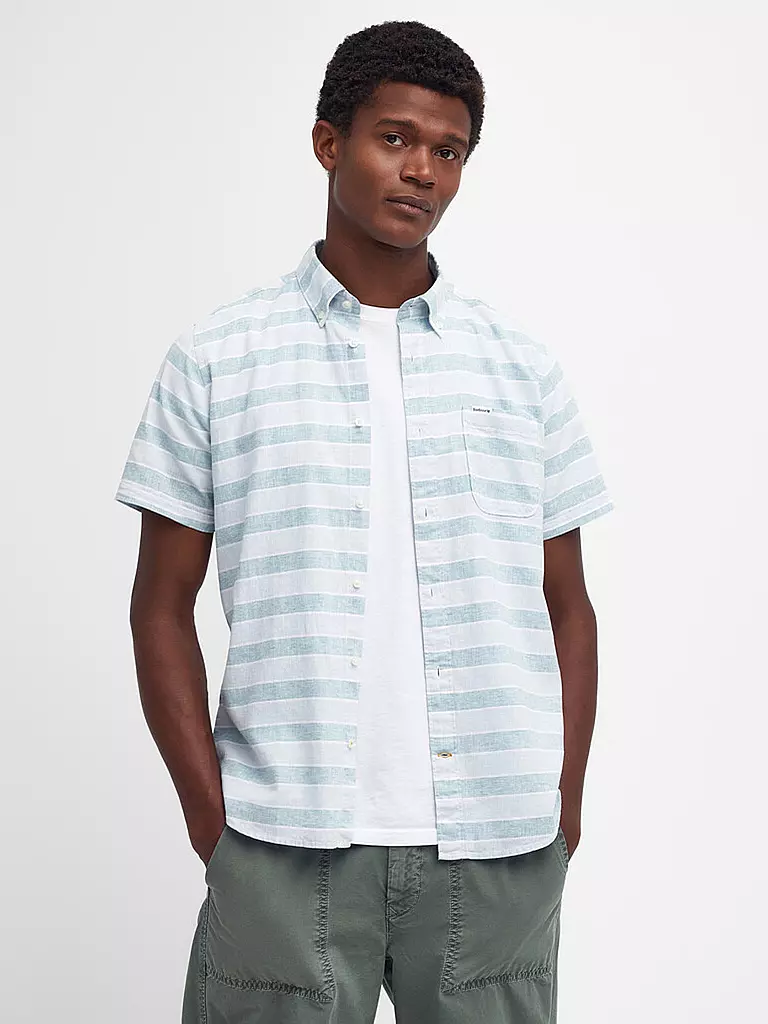 BARBOUR | Hemd Tailored Fit  | Menta