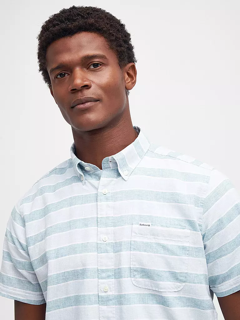 BARBOUR | Hemd Tailored Fit  | Menta