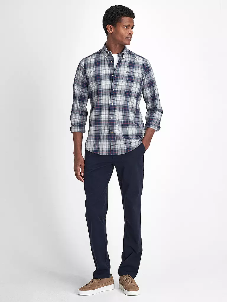 BARBOUR | Hemd WETHEREM | Grigio