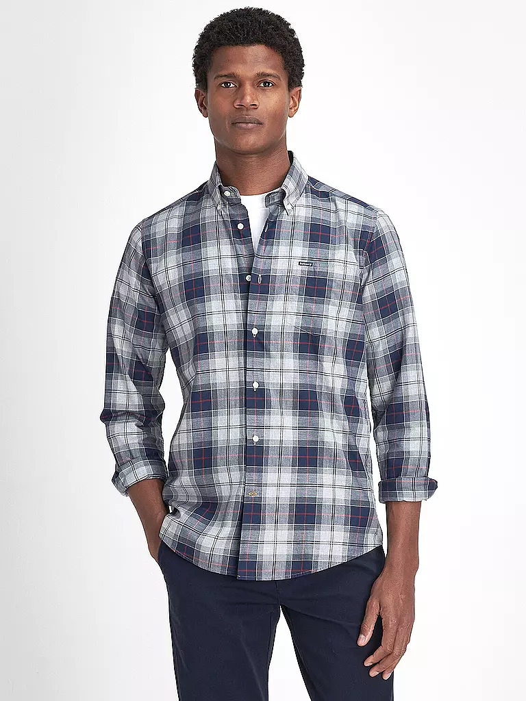 BARBOUR | Hemd WETHEREM | Grigio