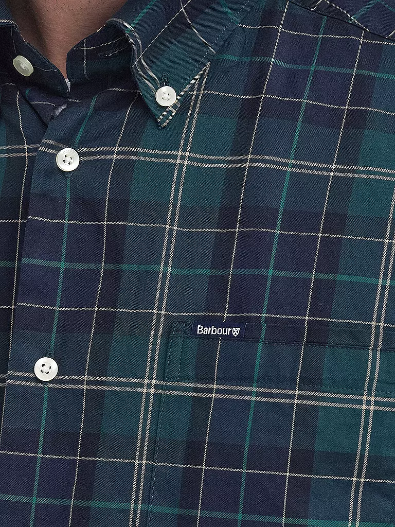 BARBOUR | Hemd WETHEREM | Blu scuro