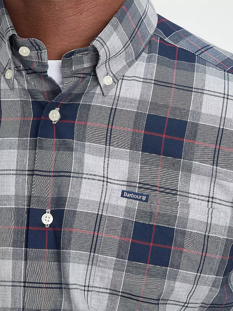 BARBOUR | Hemd WETHEREM | Grigio