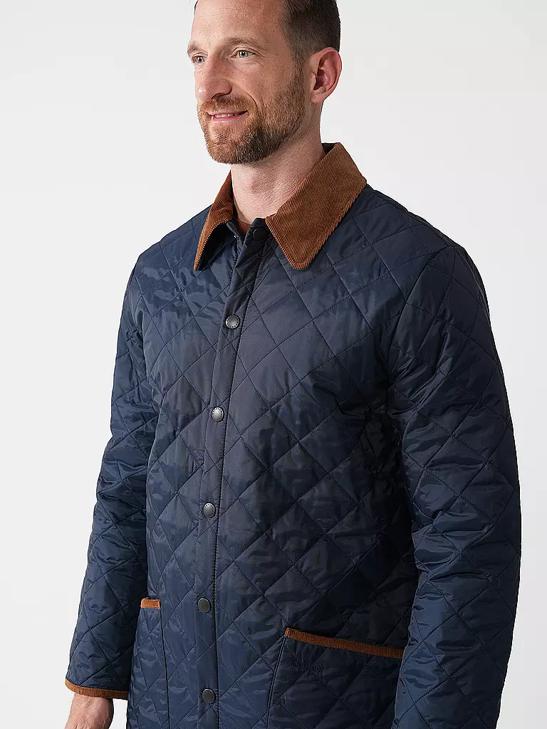 BARBOUR | Leichtsteppjacke LIDDESDALE  | Blu scuro