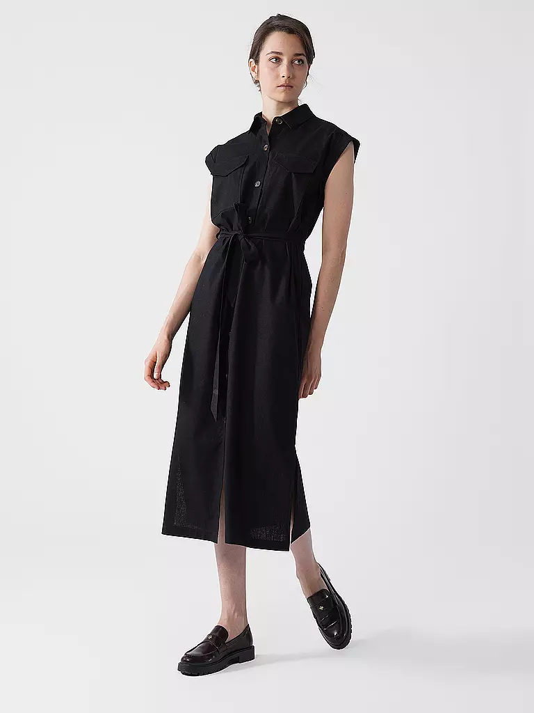 BARBOUR | Maxi abito BIRDIE | Nero