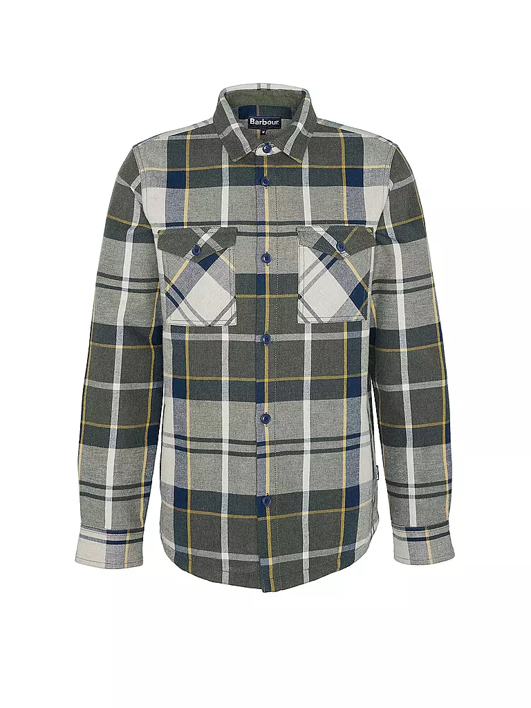 BARBOUR | Overshirt CANNICH | Verde scuro