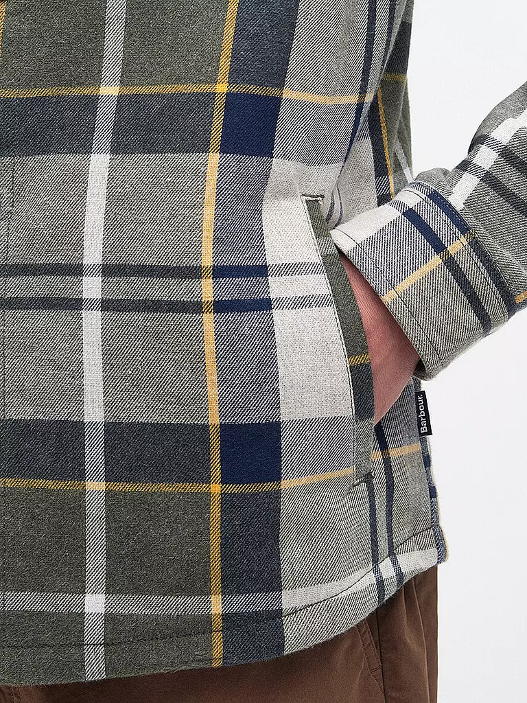 BARBOUR | Overshirt CANNICH | Verde scuro