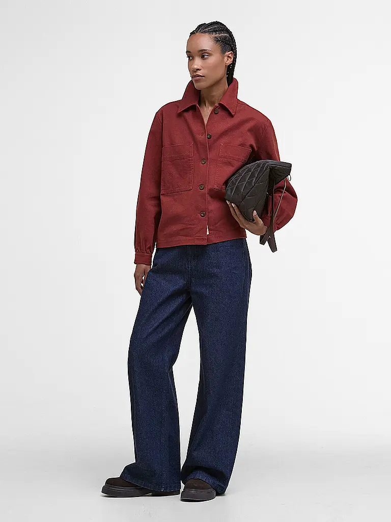 BARBOUR | Overshirt WILLOW | Arancione