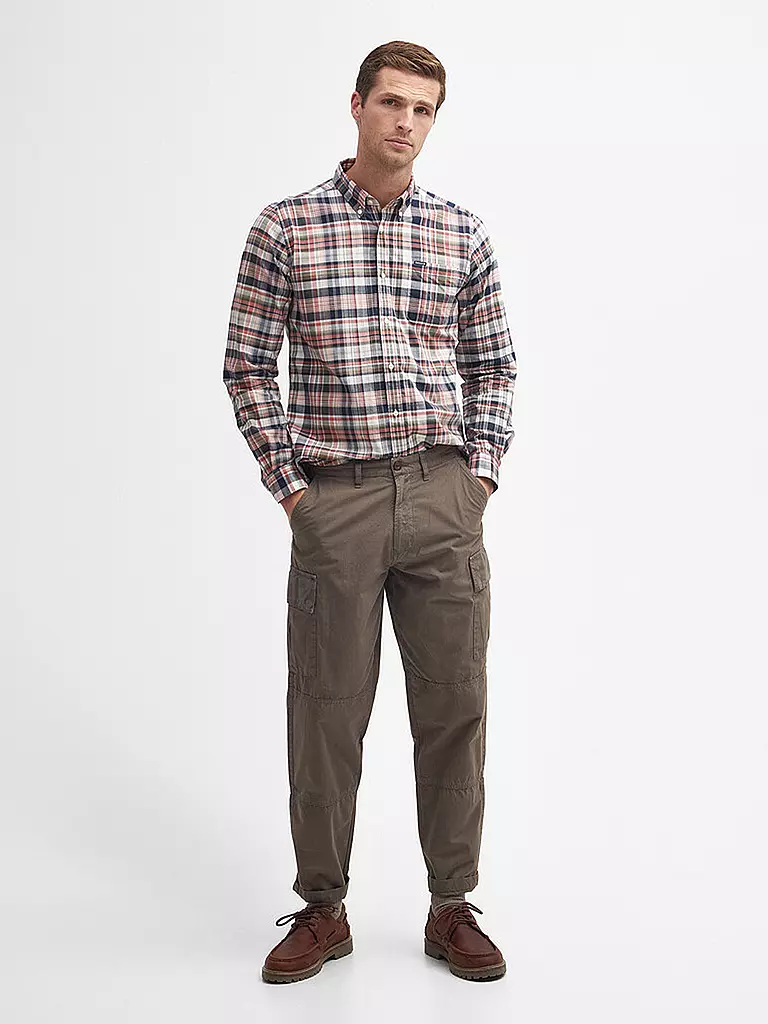 BARBOUR | Pantaloni cargo RIPSTOP | Marrone