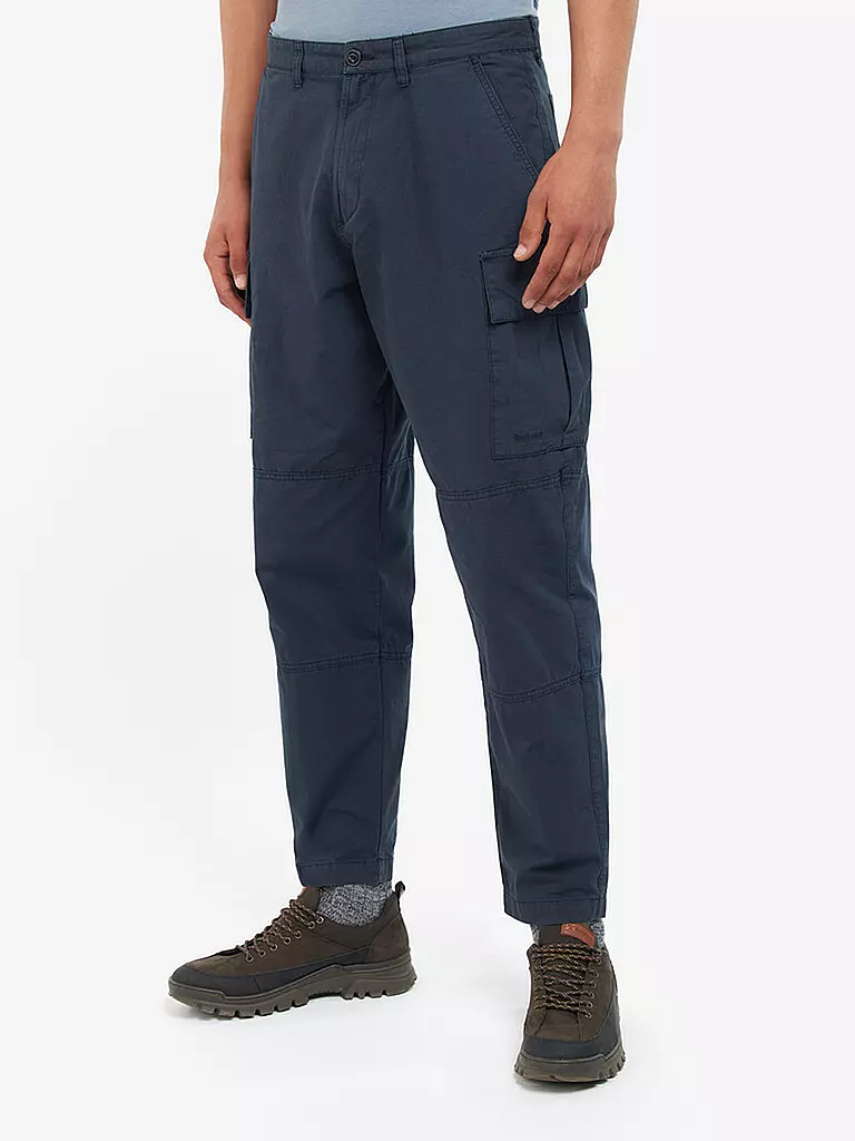 BARBOUR | Pantaloni cargo RIPSTOP | Blu scuro
