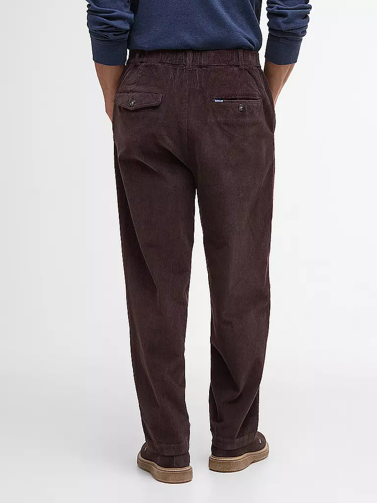 BARBOUR | Pantaloni di velluto a coste relaxed fit | 